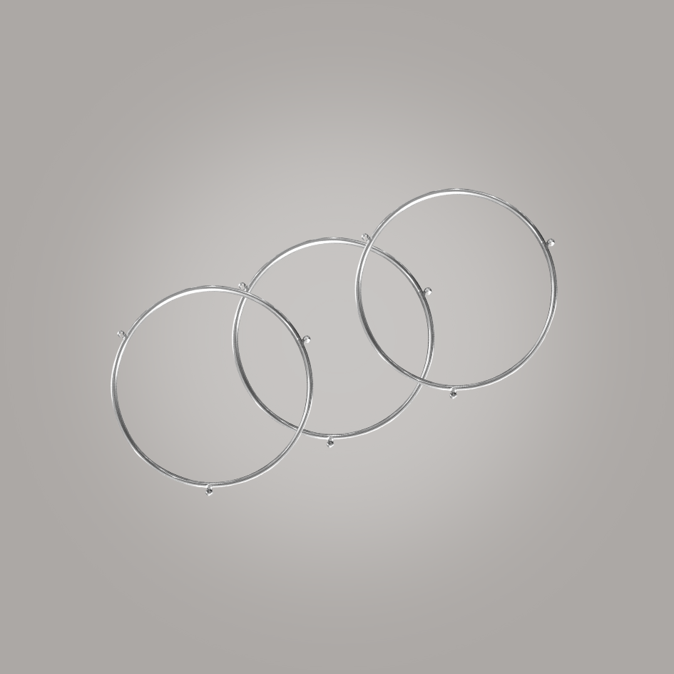 D-IonizR Steel Filter Rings x 3