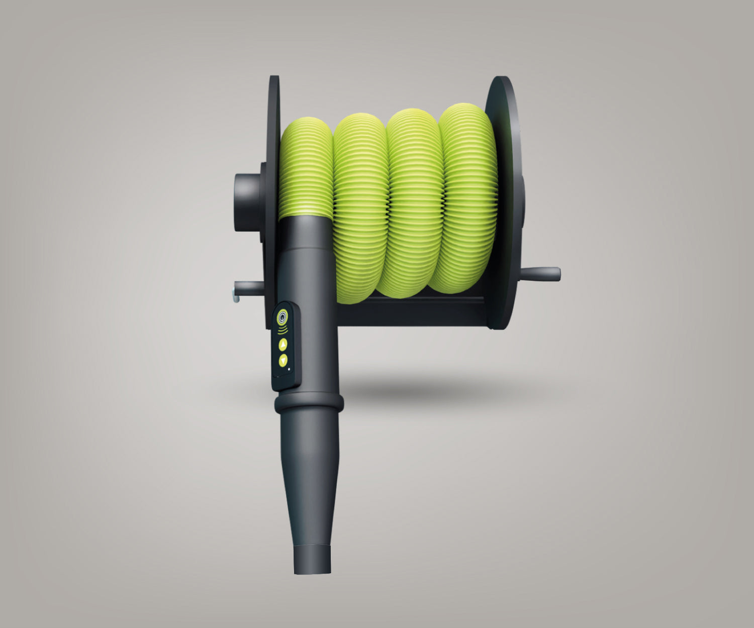 BlowR Wall Mounted Hose Reel - Car Dryer Blower