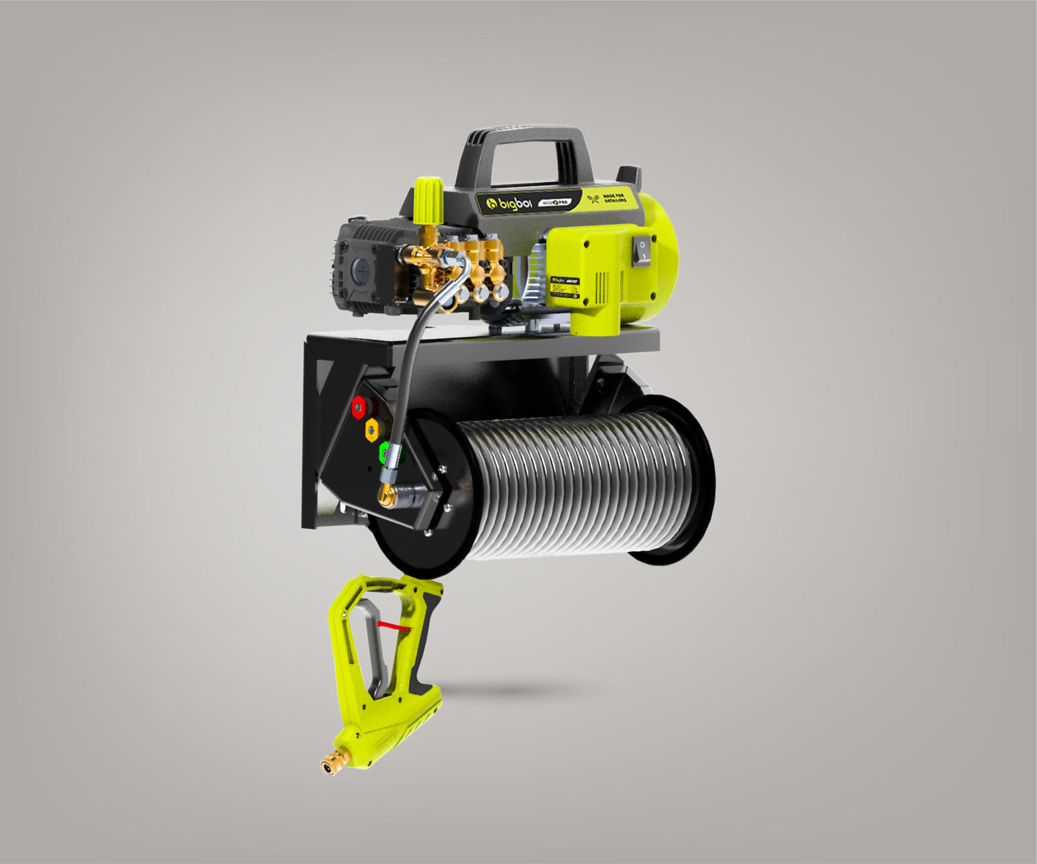 Professional Detailing Pressure Washer Fixed Wall Mount