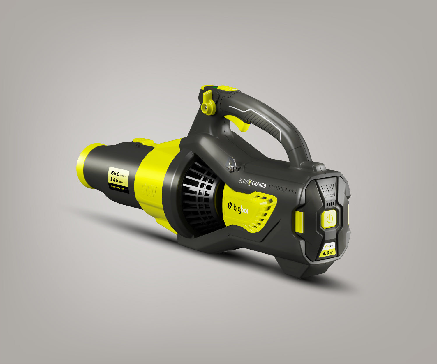 bigboi BlowR ChargD cordless touchless car dryer with single motor