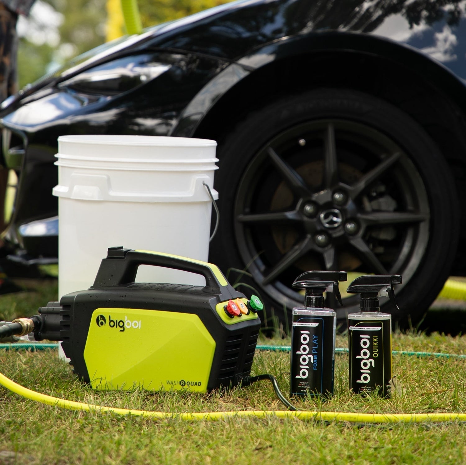 Meet the WashR QUAD: The Compact Pressure Washer with Commercial Power