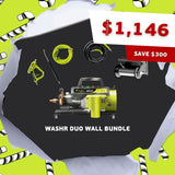 WashR DUO Wall Bundle