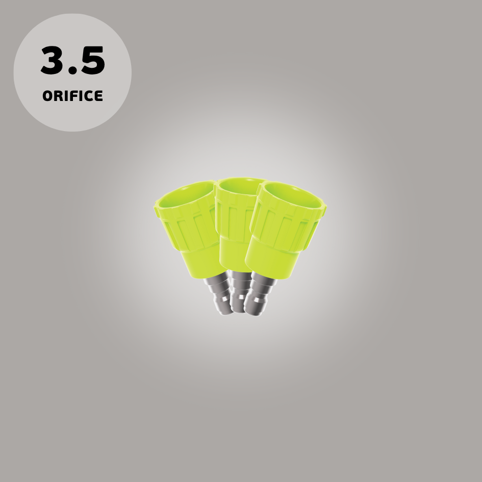 PRESSURE WASHER SOFT NOZZLES (3PK)