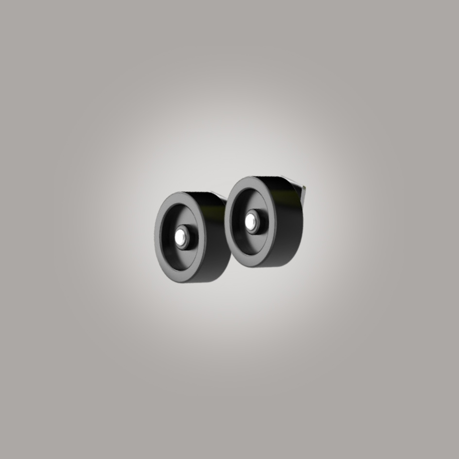 BlowR PRO+ Rear Plastic Wheel (Pair) 