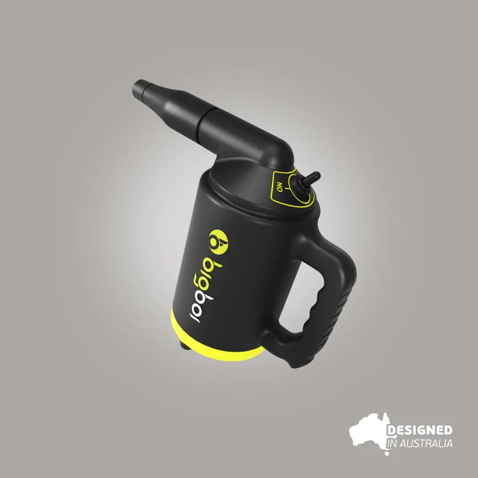 bigboi blowr buddi jnr handheld touchless spot dryer for car detailing and motorbikes