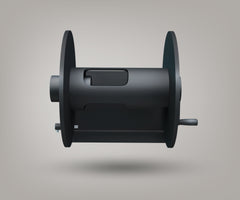 BlowR Wall Mounted Hose Reel for Car Dryer No Hose Front 