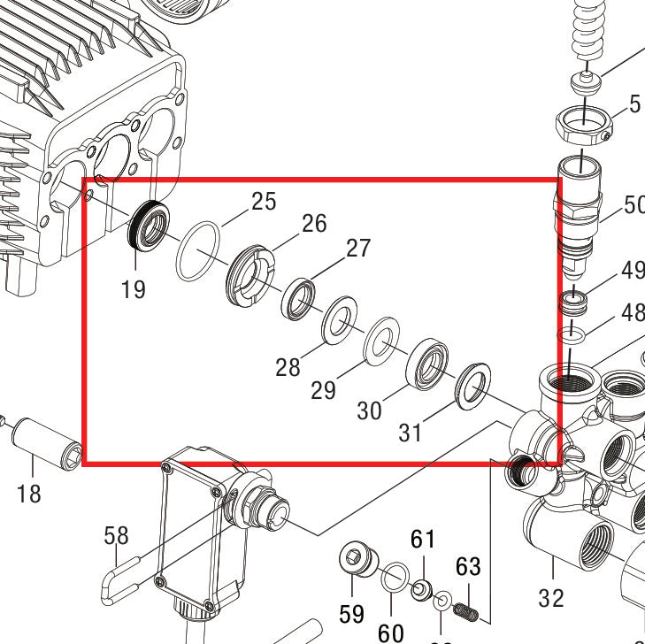 PLUNGER SEAL KIT PRO (06)