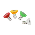4 x quick release varying degree nozzles (Orifice size 4.0mm)