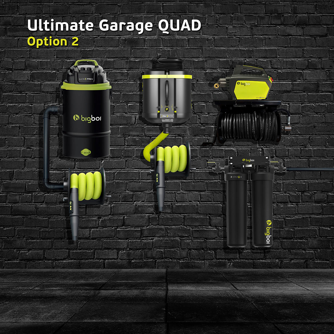 The Ultimate Garage - WashR Quad - Option 2
