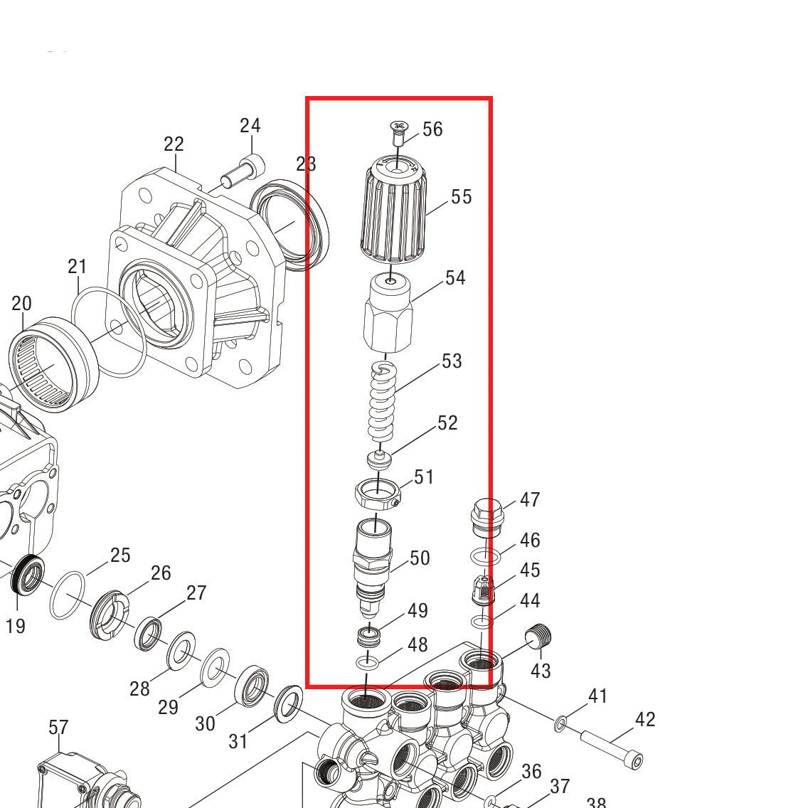 UNLOADER VALVE KIT PRO (05)