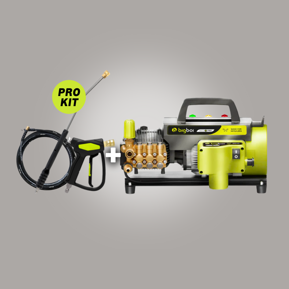WashR PRO Detailing Kit - Wall Mountable Pressure Washer for Professional Detailing