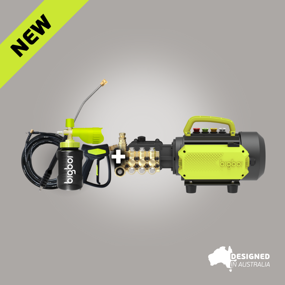 bigboi washr tradie pressure washer kit for professional mobile car detailing