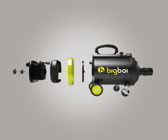 bigboi BlowR PRO Plus MKII - Automotive Car Drier for Detailing Exploded View