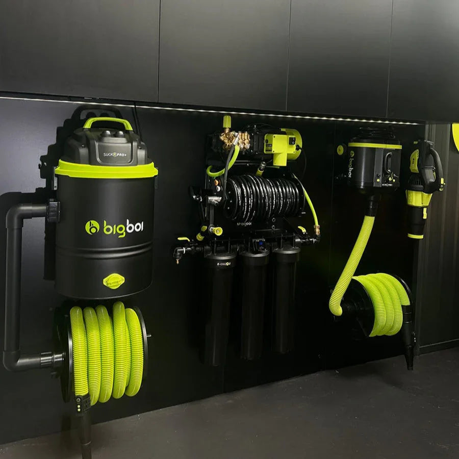 bigboi elite detailr flagship ultimate garage kit complete wall mounted professional detailing bay